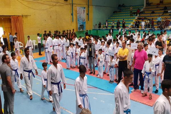 مسابقات کاراته قهرمانی کشور در قزوین شروع شد