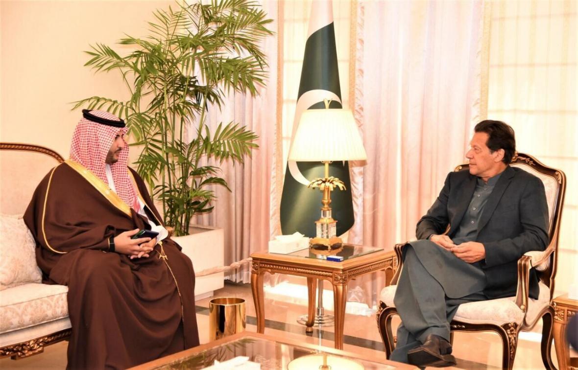 خبرنگاران مقام سعودی با نخست وزیر پاکستان ملاقات کرد