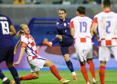 کرواسی 1 - 2 فرانسه؛ حذف نایب قهرمان دنیا