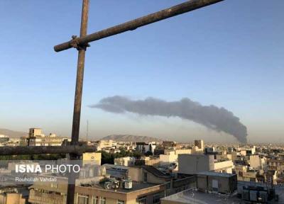 پالایشگاه تهران دچار حریق شد