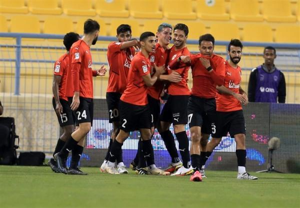 تور قطر: لیگ ستارگان قطر، پیروزی الریان در بازی 48 دقیقه ای با گلزنی خلیل زاده