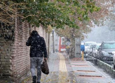 فردا منتظر بارش برف در تهران باشید