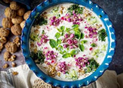 طرز تهیه آب دوغ خیار مجلسی با 13 روش