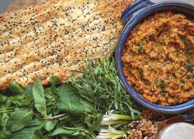 طرز تهیه میرزا قاسمی با کنسرو بادمجان در سه سوت